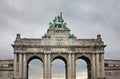 Triumphal arch in Parc du Cinquantenaire Ã¢â¬â Jubelpark. Brussels. Belgium